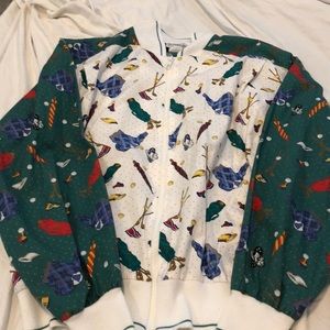 Vintage Quantum Sports Wear Retro Unisex M Jacket